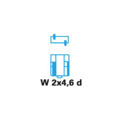 Автомобилна лампа със стъклен цокъл BERNER W 2 x 4.6d, 12V - Image 2